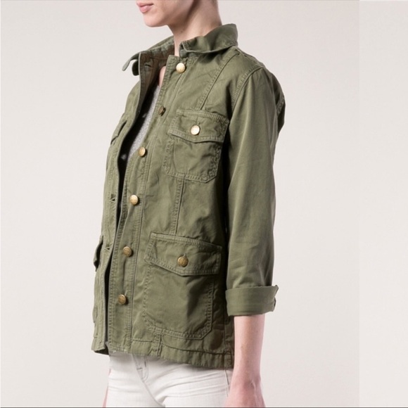 Current Elliot Commander Jacket Vintage Military Utility - Picture 11 of 14